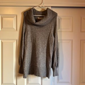 Anthropologie - L - Gray - Cowl Neck